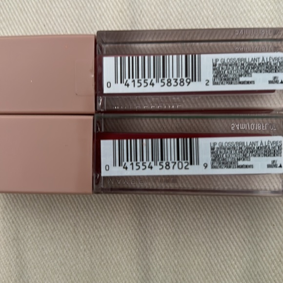 Armani revlon 🎁⭐️👀 Maybelline hyaluronic acid lifter, gloss bundle plumpers - Picture 4 of 7